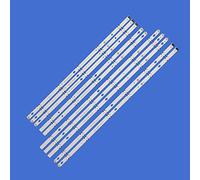 BAVALU 10 pièces 3 v LED Rétro-Éclairage Bande for 60UJ6309 60UJ6300 60UJ6050 60UJ630V 60UJ634V EAV63673006 60UJ63_UHD_A BCD NC600DGE AAFXC