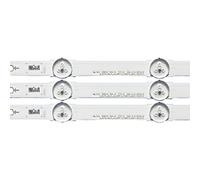 BAVALU 12 pièces LED Barre for Samsung UE48JU6430U UE48JU6500 UE48KU6400 UE48KU6500 UE48JU6400 UE48JU6000 UE48JU7500U UE48JU6060 UE48JU6072 (Size : 1set)