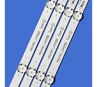 BAVALU 8 pièces/ensemble bande de rétroéclairage LED for LIG Innotek 15.5Y 49 pouces 49UH61_UHD_A B 49UH603V 49UH610V 49UH601V 49UH620V EAY63192605