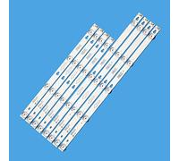 BAVALU 8 pièces rétro-éclairage LED Toshiba 49U67EBC 49U67EBC for TCL 49A660U THOMSON 49UC6406 9 led s 49D2900A 49HR330M05A0 4C-LB4905-HR01J