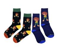Bavarian Caps - 2er Boîte aux Chaussettes " Pumuckl ", v2 Unisexe Broderie Neuf