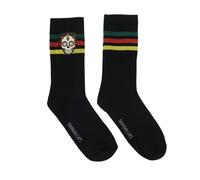 Bavarian Caps Chaussettes " Dia de Muertos " Unisexe Tête Mort Broderie