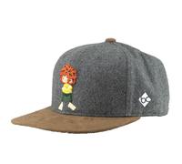 Bavarian Caps " Grantig By Nature " Gris Foncé (Snapback Casquette) V2 Pumuckl