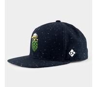 Bavarian Caps Hopfinator Casquette Snapback Flanelle Couronne Liège sous-Visière