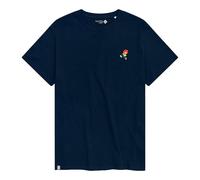 Bavarian Caps - T-Shirt " Pumuckl " - Bleu Foncé v2 Coton Biologique Jersey Clé