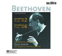 Bavarian Radio Symphony Orchestr Beethoven: Symphonies Nos. 2 & 6 Kubeli (CD)