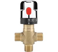 Baverta Vanne de Mélange Thermostatique - Commande de Thermostat de Bassin de Tuyau de Température de l'eau en laiton