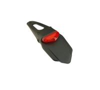 Bavette Arrière Tun'r Pour Moto Avec Feu Arrière Triangulaire Rouge A Led 12v