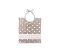 Bavette / Bavoir à broder 30x34cm : Douceur, Style et Créativité pour les Petits Gourmands ! - Rico Design Beige et blanc - Beige et blanc Beige et blanc