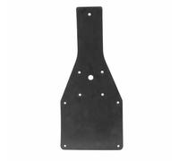 Bavette de garde boue ar cyclo adaptable peugeot 103 sp tsa noir (epaisseur 4 mm