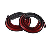 Bavette Garde Boue,Garde-Boue De Voiture 4pcs 2pcs Protection De La Roue De La Voiture De Voiture Universal Caoutchouc Arch Protecteur De Voiture Fender 1.5M Street Anti-Collision Sticker(4pcs)