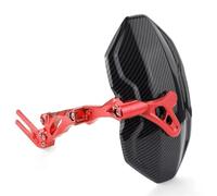 Bavette Garde Boue Pour Moto Pour Nmax 155 Pour MSX125 Pour Sniper150 Garde-boue Arrière Aluminium Guard Fender(B)