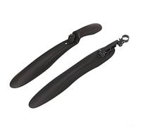 Bavette garde-boue réglable en deux parties pour VTT conçu pour s'adapter aux tubes de selle de 25,4 mm et 31,8 mm, support diamant minimise la traînée pendant les trajets à grande vitesse