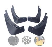 Bavette Voiture Garde Boue Protection Compatible pour VW T-Roc 2018-2020 Avant Arrière Pare-éclaboussures Caoutchouc Garde-Boue Décorative Accessoire avec Vis, 4 Pièces