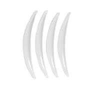 Bavettes De Protection Invisibles Pour Tesla Pour Model 3 2017 2018 2019 2020 2021 - Lot De 4(Blanc)