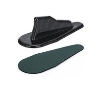 Bavettes de voiture Kit universel de becquet d'aileron requin toit en ABS Type pour EVO pour générateur pour Vortex, 10 pièces, automobiles LZSFB08(Carbon Fiber)