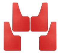 Bavettes Et Pour Golf 2 3 4 5 6 7 8 Pour GTI Pour GTD R R32 MK1 MK2 MK3 Tsi Pour Tdi Pour Estate Plus Accessoires Fender(4Pcs red)