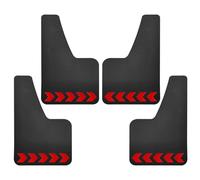 Bavettes Garde-Boue Anti-Éclaboussures Pour Ford Pour Fiesta 5 6 7 Pour RS Pour ST Pour ST150 Pour ST180 Pour ST200 Pour ST-LINE Pour ST500 Pour Zetec S Pour Rallye(4Pcs Stickers)