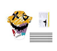 Bavettes garde-boue de vélo polyvalentes haute résistance amovibles avant/arrière pour vélos et scooters, garde-boue universels