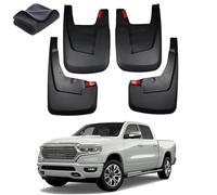 Bavettes garde-boue imperméables et anti-rayures, protection contre les intempéries, protection contre les intempéries, compatible avec Dodge Ram 1500 2019 (taille : sans élargisseurs)
