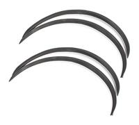 Bavettes Garde-Boue pour Focus pour Edge pour Fusion pour Mustang Autocollants pour Sourcils Roue Voiture 73 Cm/29''(Carbon Fiber Black)