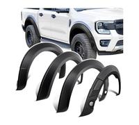 Bavettes Garde-Boue pour Ranger 2022 2023 pour Wildtrak pour Wildtrak-X 4X4 Accessoires Voiture 6 Pièces 5 ''élargir l'arc Roue des Évasements Garde-Boue(with Sensor Hole)