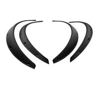 Bavettes Garde-Boue Voiture 2.75 "/70mm Universel Flexible Garde-Boue Évasés Extra Large Corps Passage Roue 4 Pièces Bande Anti-Collision