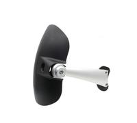 Bavettes Moto pour BMW pour RNINET pour R9T pour pour Racer pour Urban 2014- Couvercle Garde-Boue Aspect Carbone Garde-Boue Arrière Support Garde-Boue avec(Silver)