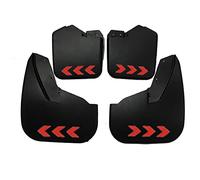 Bavettes pour auto Pour F&ord Pour Transit Pour Tourneo Personnalisé 2012 ~ 2018 Garde-boue Garde-boue Avant Arrière Garde-boue Garde-boue Couverture Accessoire Automatique Bavettes ( Color : With log