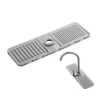 Bavettes pour évier de cuisine - Bavettes pour évier de cuisine | Tapis d'égouttoir pour distributeur en silicone pour lave-vaisselle, bac d'égouttement derrière le robinet, tapis antispru