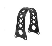 Bavettes pour Harley pour Sportster Iron XL 883 1200 pour Dyna Low Rider Super Glide Seventy-Two Support De Garde-Boue De Fourche Avant De Moto(Matter Black)