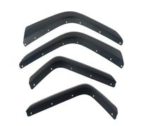 Bavettes Voiture Pour Jeep Pour Wrangler Pour Gladiator Pour JT 2018-2023 Garde-boue 4 X Ensemble D'extensions D'ailes Avant Et Arrière Voiture(High Fender Version)