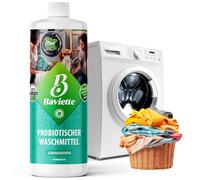 Baviette Lessive liquide - Soin du linge doux et probiotique avec fraîcheur à la menthe - Biologique et doux pour la peau pour le linge de bébé et les vêtements délicats (500 ml)