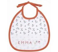 Bavoir à broder 3 mois "Feuillage" - DMC(...) - Orange Orange G