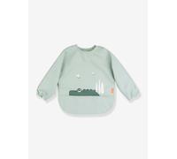 Done by deer Bavoir à manches Croco Vert