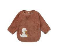 Bavoir à manches en éponge avec bouton pression et motif canard Edda Lou,