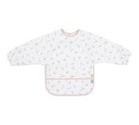 Jollein Bavoir à manches pour bébé - Lovely Birds - Imperméable - Avec fermeture