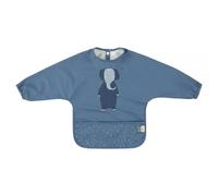 Bavoir À Manches Imperméable Mrs. Elephant Bleu