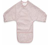 Bavoir À Manches Imperméable Rose Tendre TU