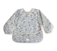 Bavoir bébé à manches longues imperméable ? protection repas et activités sans taches bleu, écru TU