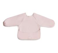 Mushie – Bavoir à manches longues Blush – 6-24 mois