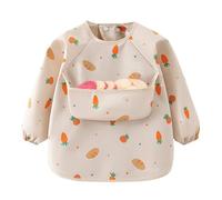 Bavoir à Manches Longues | Destiné aux de 6 à 36 mois, avec manches douces, ajustable, tablier de sevrage,Bavoir à manches longues pour jeune enfant lors des repas - Pour Tout-Petits Garçons Et Filles