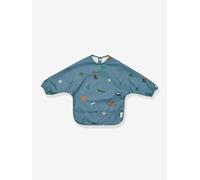 Bavoir à manches Merle - bleu TU