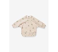 Liewood Bavoir à manches Merle Peach-Sea shell mix