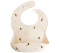 Bavoir à poche en silicone Fairy Mice