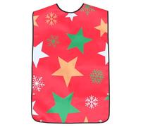 Bavoir Adulte pour Repas Poche Récupératrice de Miettes | Polyester PU, Surface Lisse et Respirante, pour Hôpitaux, la Cuisine, Personnes Alitées