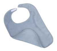 Bavoir Adulte Réversible en Polyester Noir, Réglable, Double Face | Hommes et Aidants, à Nouer au Cou, Usage Hôpital et Soins, Protège les Vêtements