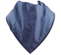 Bavoir adulte type bandana - Bleu stellaire - Disponible en 4 tailles