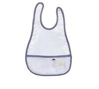 Bavoir avec récupérateur - babyfan gris TU