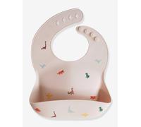 Bavoir avec récupérateur en silicone multicolore TU